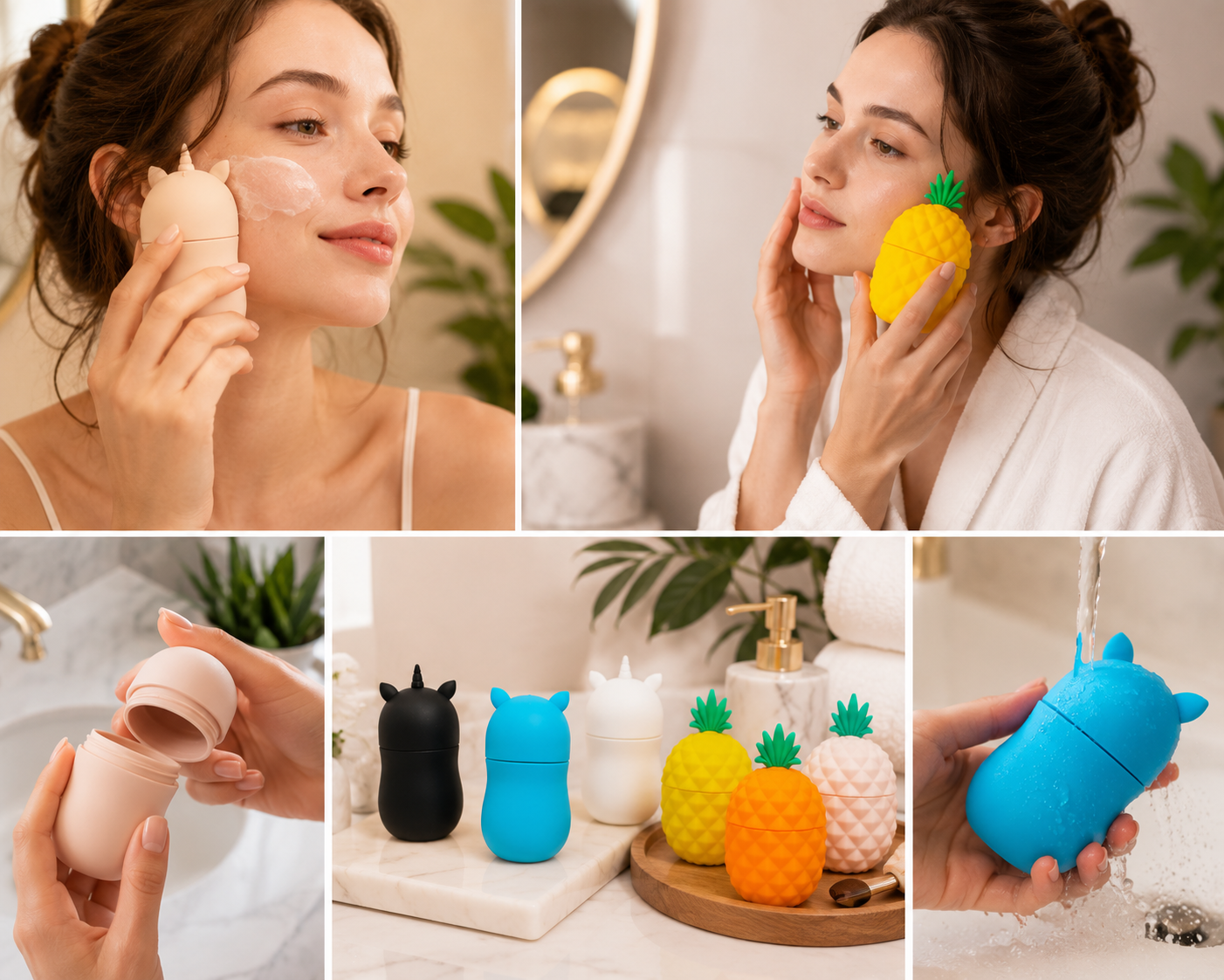 Ledová masáž obličeje – domácí beauty rituál